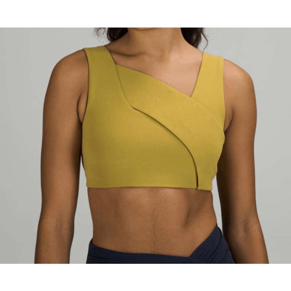LULULEMON ATHLETICA Nulu Cross-Front Yoga Bra 'Light support B/C Cup Size 4
